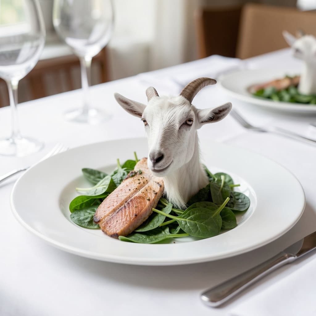 Goat w/Spinach